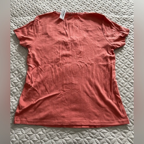 Old Navy NWT Scoopneck Ribbed Tee XL Tall - Picture 3 of 3